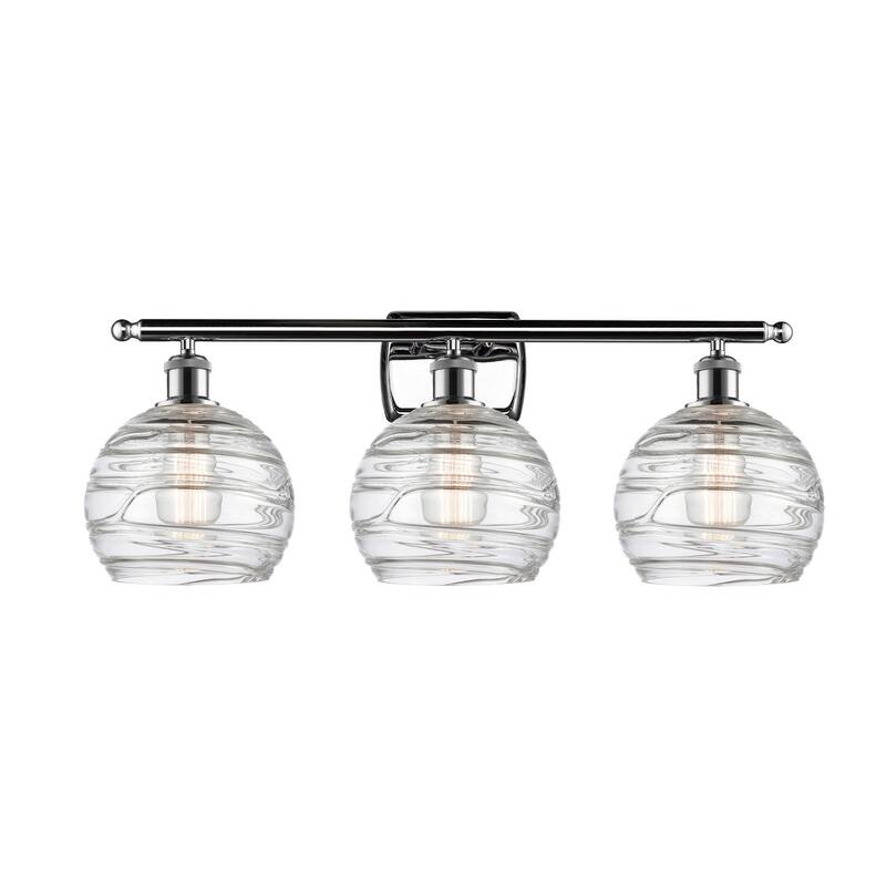 Innovations Lighting Deco Swirl 3 Light 26" Wide Bathroom Vanity Light