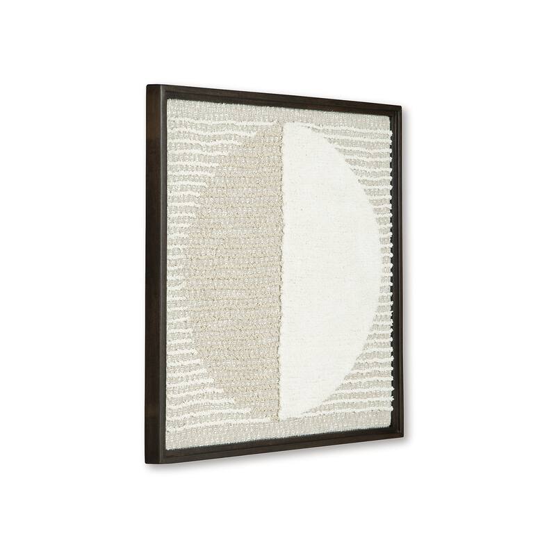 Signature Design by Ashley Bachard Beige/White Wall Decor - 30.25" W x 1.75" D x 30.13" H