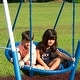 preview thumbnail 7 of 6, XDP Recreation All Star Playground Outdoor Swing Set, Rider, Super Disc & Slide