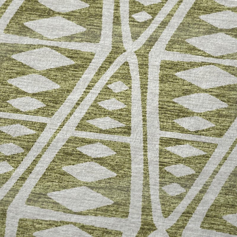 Premium Machine Washable ASB112 Modern Boho Sherpa Throw Blanket