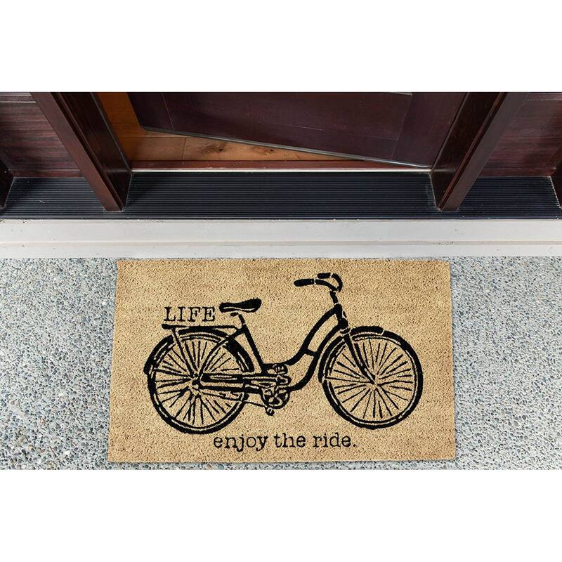 Vinyl Whale Doormat
