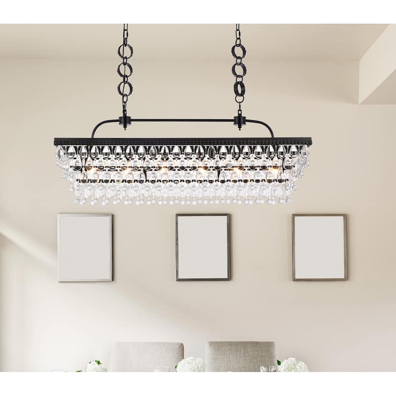 Nasir 40 inch Rectangle Pendant