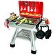 preview thumbnail 1 of 3, Easy Playhouse BBQ Grill Toy Playset, Light & Sound, Realistic Smoke, Cooking