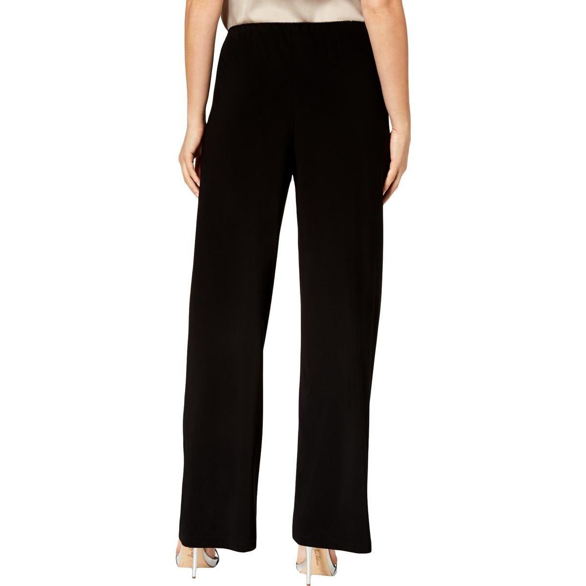 wide leg chiffon evening pants
