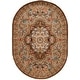preview thumbnail 34 of 82, SAFAVIEH Handmade Classic Hazelle Traditional Oriental Wool Rug 4'6" x 6'6" Oval - Beige/Olive - Oval