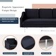preview thumbnail 5 of 16, Modern Simple Style Sofa Comfortable Seat Cushion Set Fine Velvet Upholstered Couch Furniture for Home or Office (1+2+3 Seat)