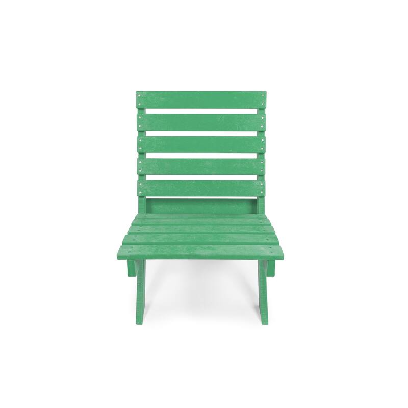 Versailles Quick Assembly All-Weather Outdoor Folding Patio Chair and Table Set - 3-piece