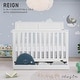 preview thumbnail 2 of 3, Dream On Me Reign 5 in 1 Convertible Crib with Under Drawer - White