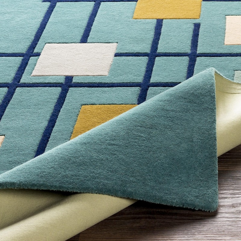 Livabliss Mid-Century Modern Forum Abstract Area Rug