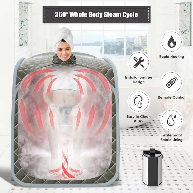 Costway Portable Steam Sauna
