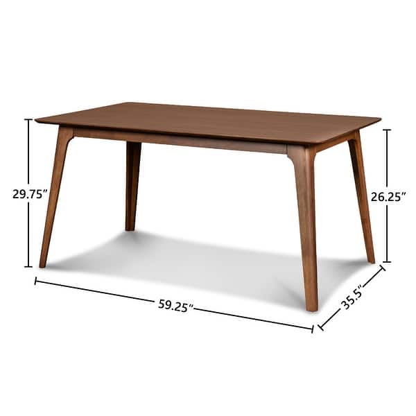 New Classic Furniture Dexter Walnut Rectangular Dining Table - Bed Bath ...