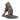 Giana Outdoor Garden Girl Figurine, Yoga Pose, Bronze Resin, 19 Inch