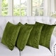 preview thumbnail 2 of 48, Agnew Pleated Velvet Decorative Throw Pillow Cover Set, NO INSERT