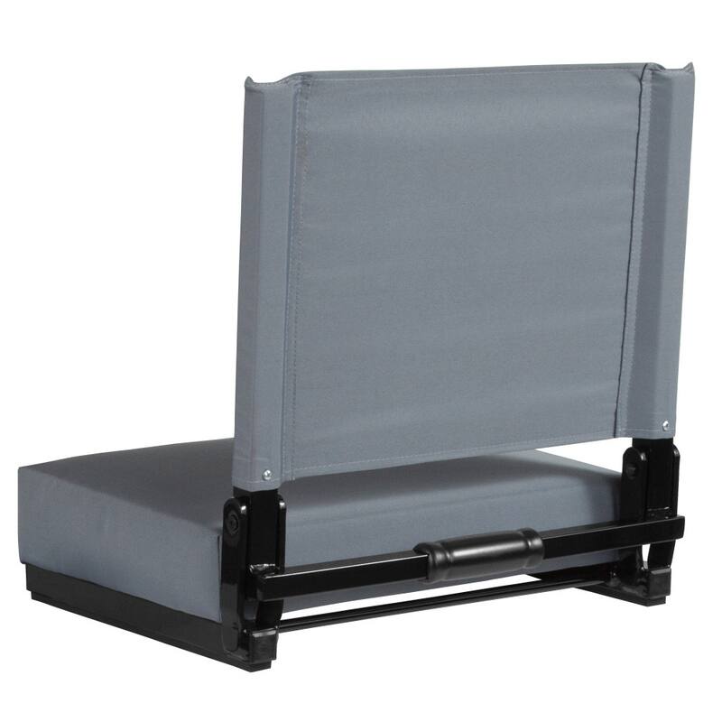 Ultra-Padded Stadium Chair - 18"W x 14"D x 18"H - 18"W x 14"D x 18"H