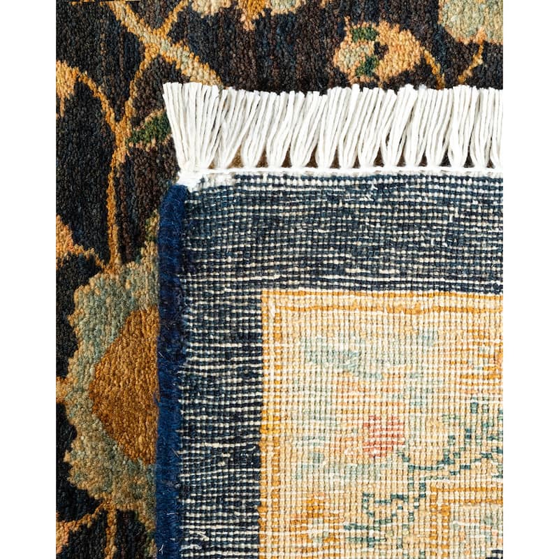 Overton Mogul, One-of-a-Kind Hand-Knotted Area Rug - Blue, 8' 2" x 10' 2" - 8' 2" x 10' 2"