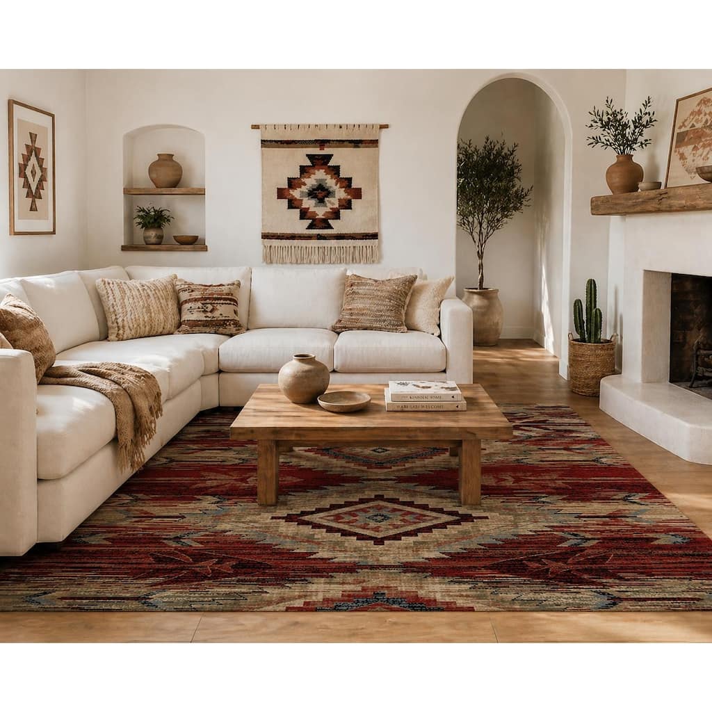 American Destination Austin Multi Lodge Area Rug