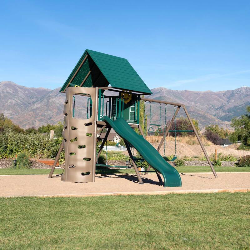 Lifetime Big Stuff Swing Set (Earthtone)