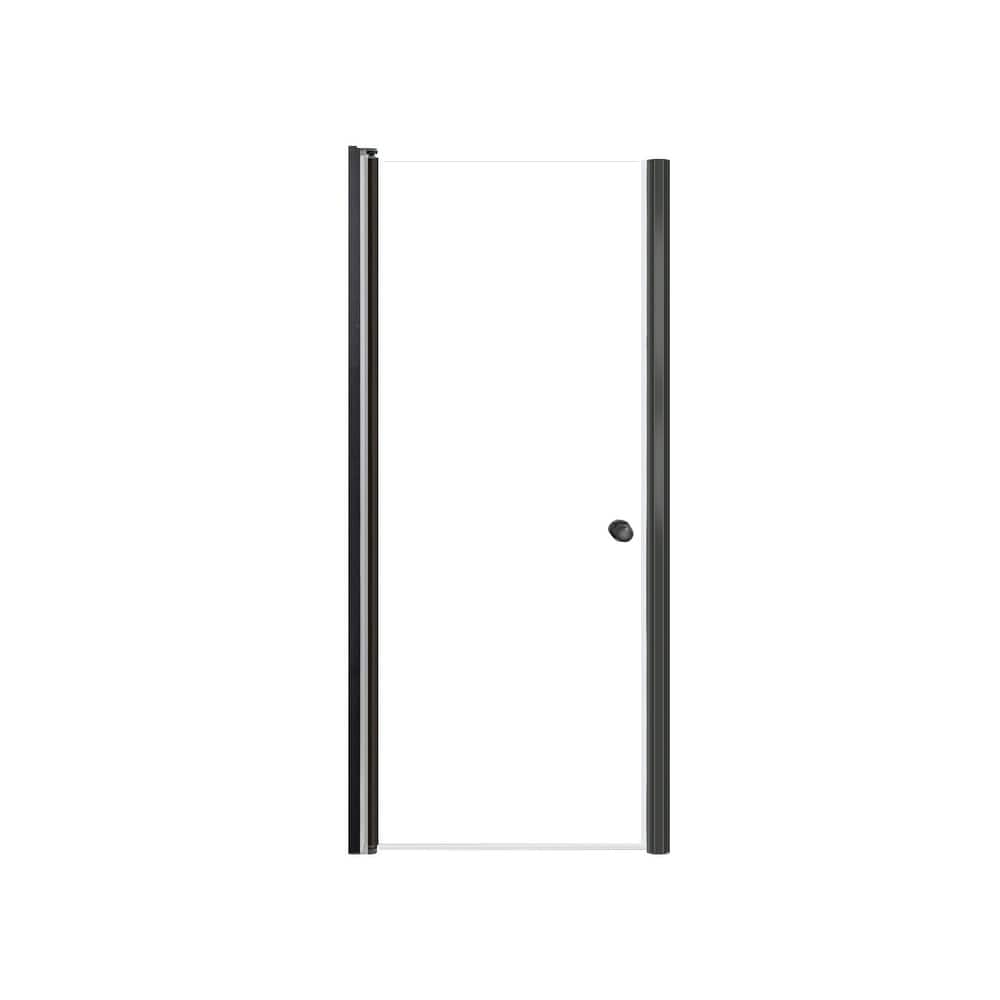 Transolid LSD297006C Lyna 70" High x 29" Wide Pivot Frameless Shower