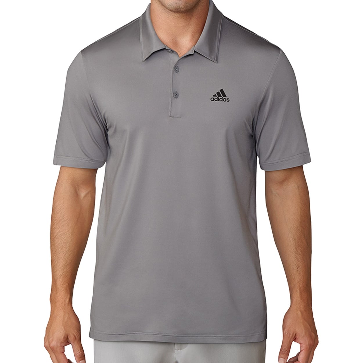 Adidas Golf Men's Solid Shirt - Overstock - 28370757