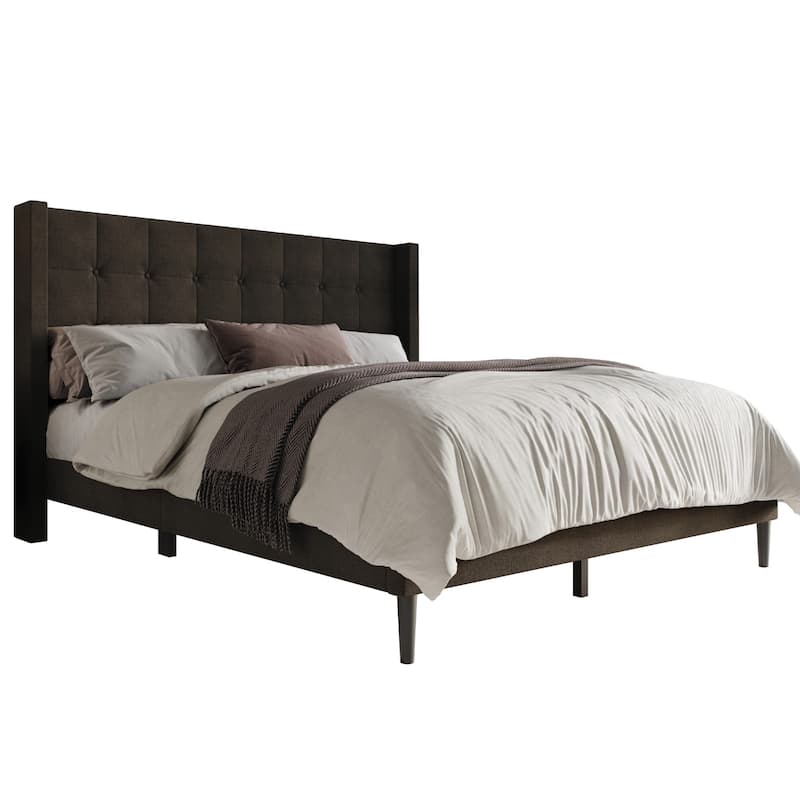 Danville Tufted Upholstered Platform Bed