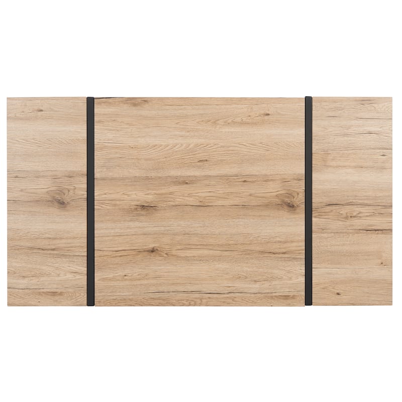 SAFAVIEH Tristan Modern Rustic Rectangular Coffee Table - 43.3" W x 23.6" L x 15.7" H - 43.3" W x 23.6" L x 15.7" H
