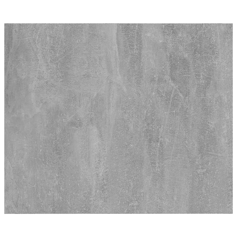 vidaXL Bookshelf Boards 4 pcs Concrete Gray 23.6"x19.7"x0.6" Chipboard