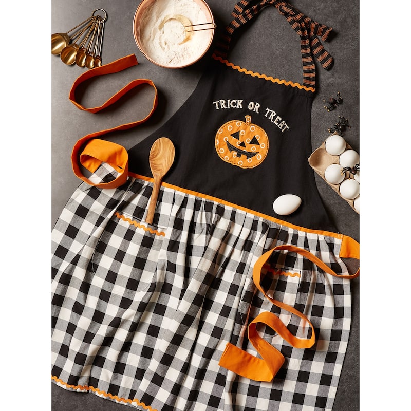 DII Halloween Trick Or Treat Apron, One Size