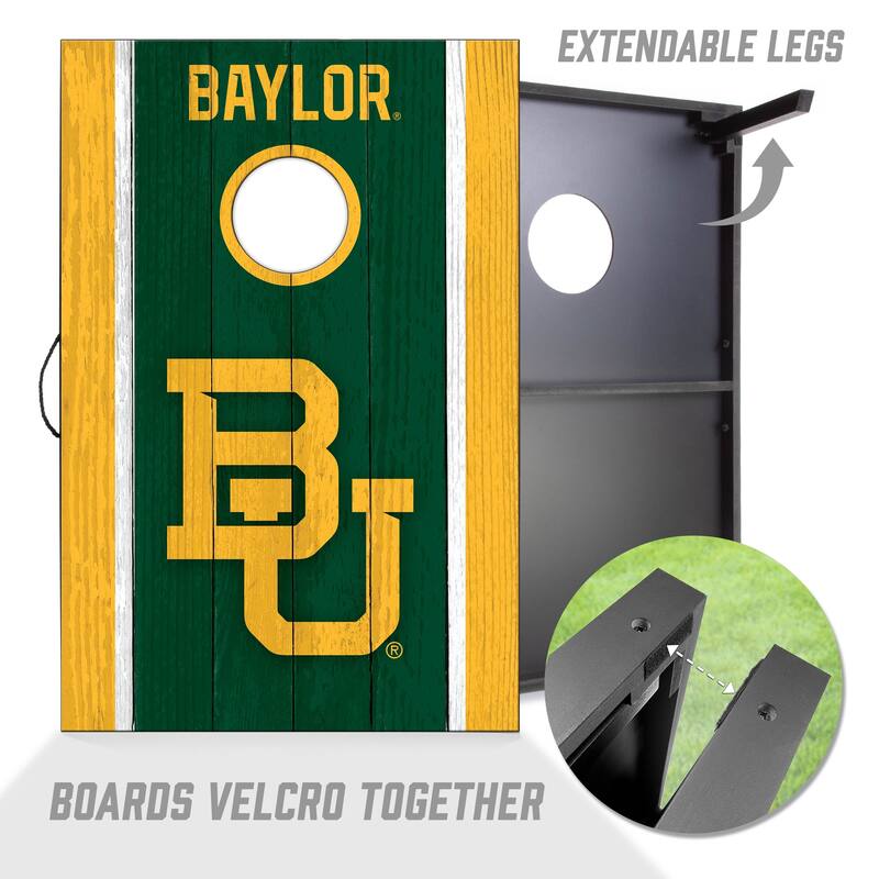 Baylor Bears NCAA Compact 2x3 Tailgate Cornhole Board Set