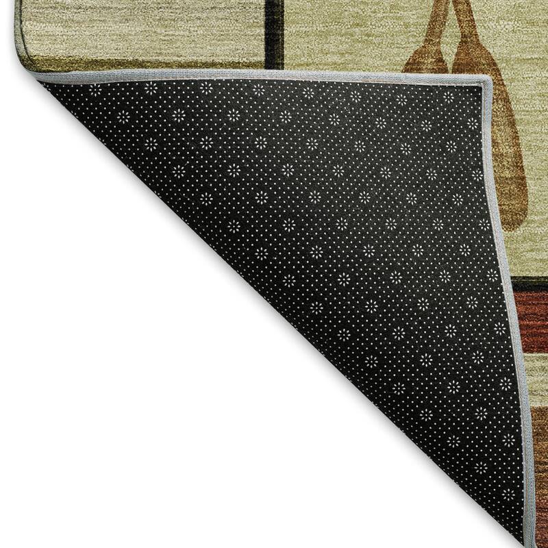 Premium Washable Super Soft Canoe Moose Bear Cabin Mayfield Rug