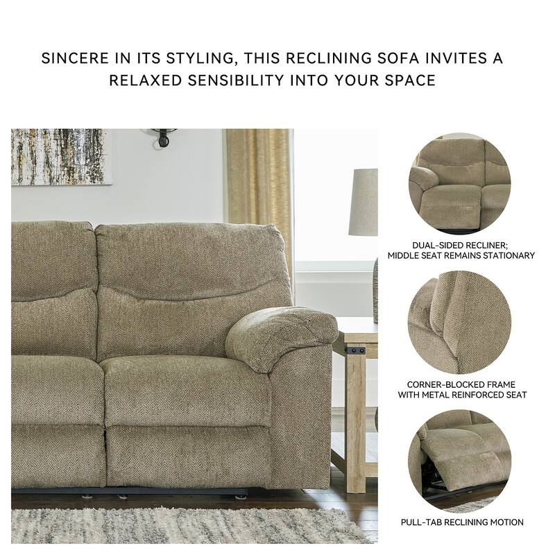Signature Design by Ashley Alphons Reclining Sofa