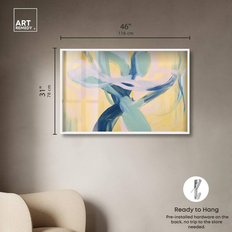 Entangled Embrace II Shadowbox by Art Remedy