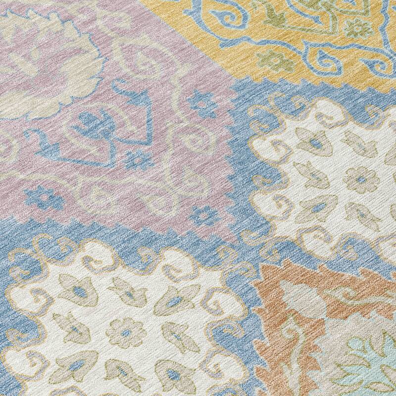 Machine Washable Indoor/ Outdoor Global Bayfield Chantille Rug