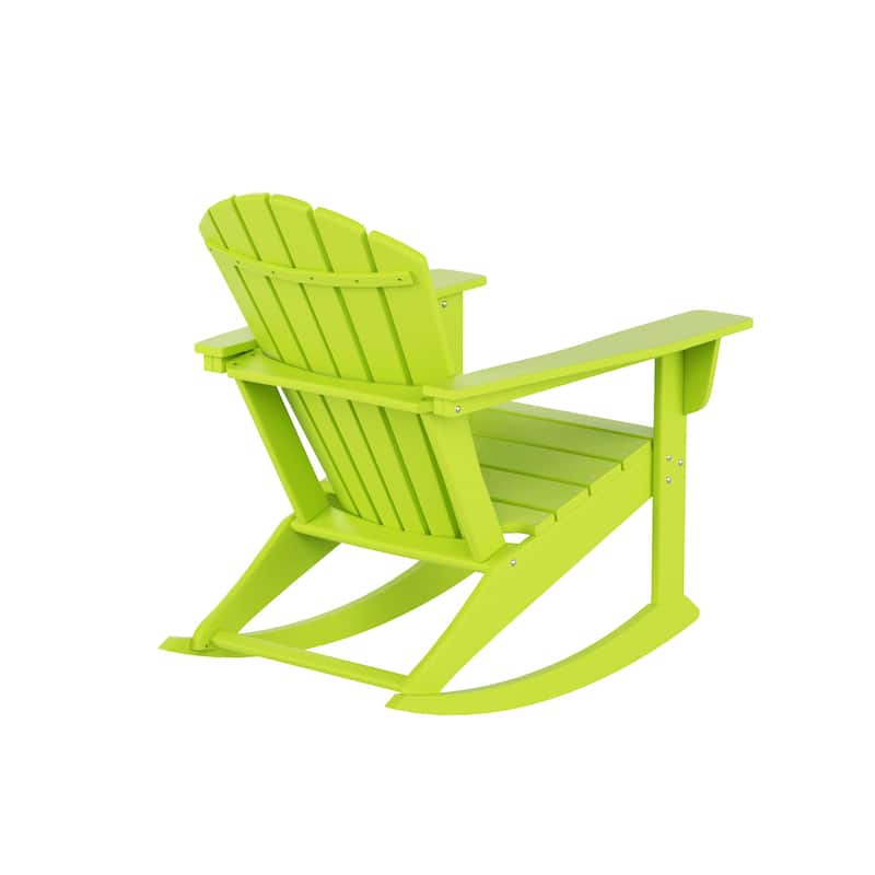 Laguna Hdpe All Weather Outdoor Patio Rocking Chair