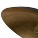 preview thumbnail 12 of 34, 1-Light Black Gold Oversized Metal Dome Pendant Light - 27in