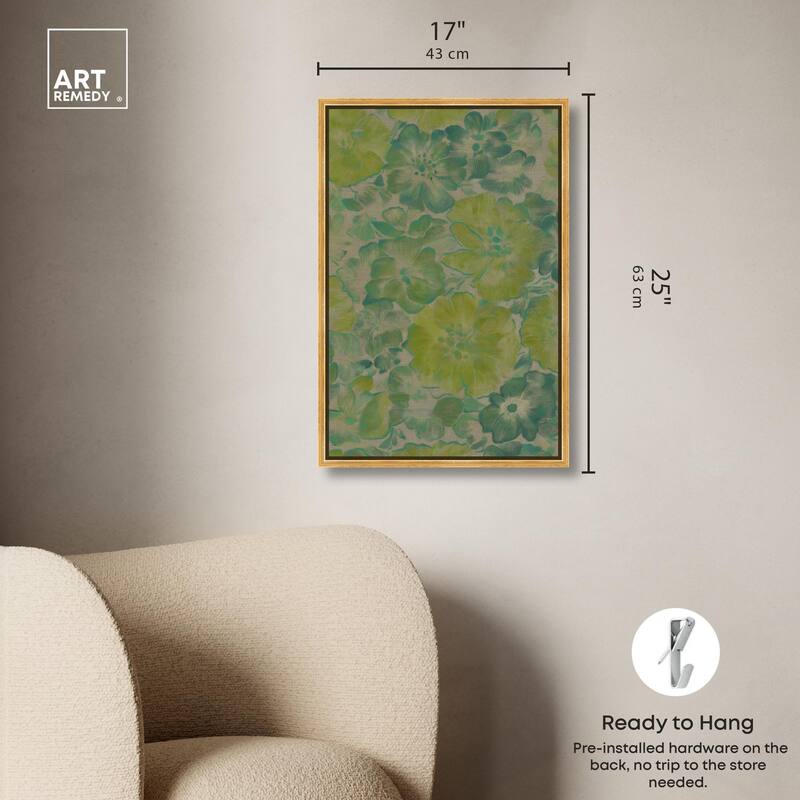 Verdigris Vista Canvas by Art Remedy