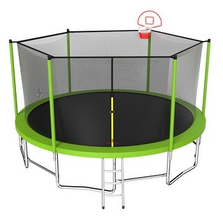 Spacious Design Trampoline Solid Base Structure, Safety Pad For Kid