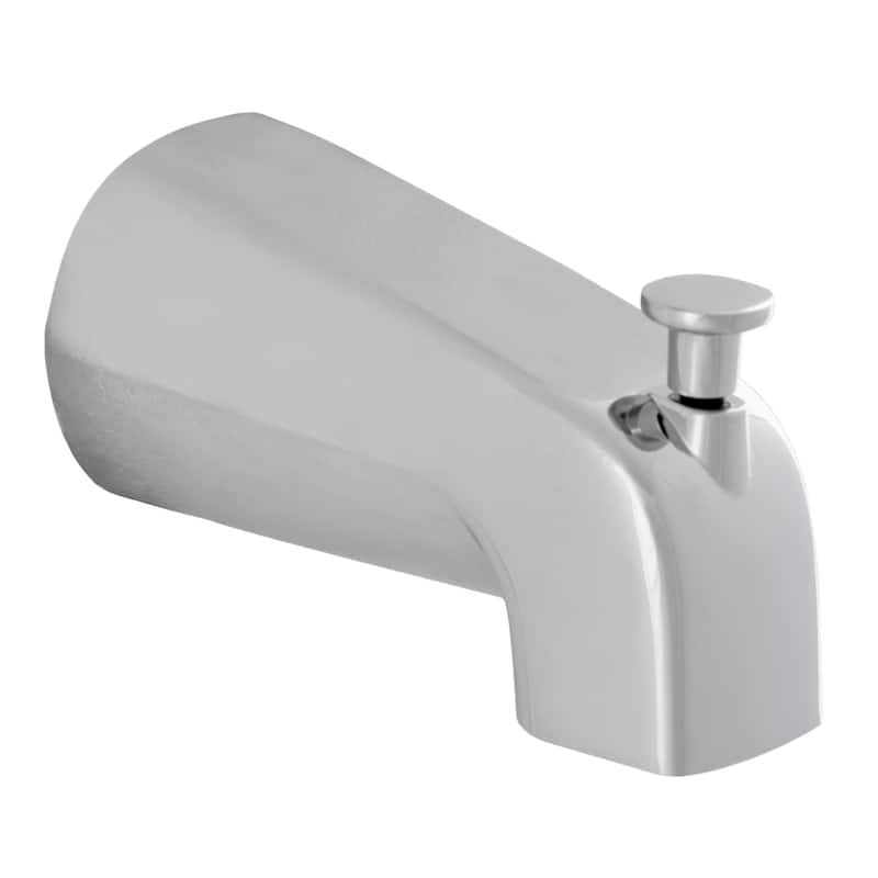 SAFAVIEH Solea Allene Round Bathtub And Shower Faucet Set with Single Lever Handle - Chrome - 6Wx9Dx13H