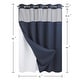preview thumbnail 74 of 111, No Hook Waffle Weave Shower Curtain with Snap-in Liner