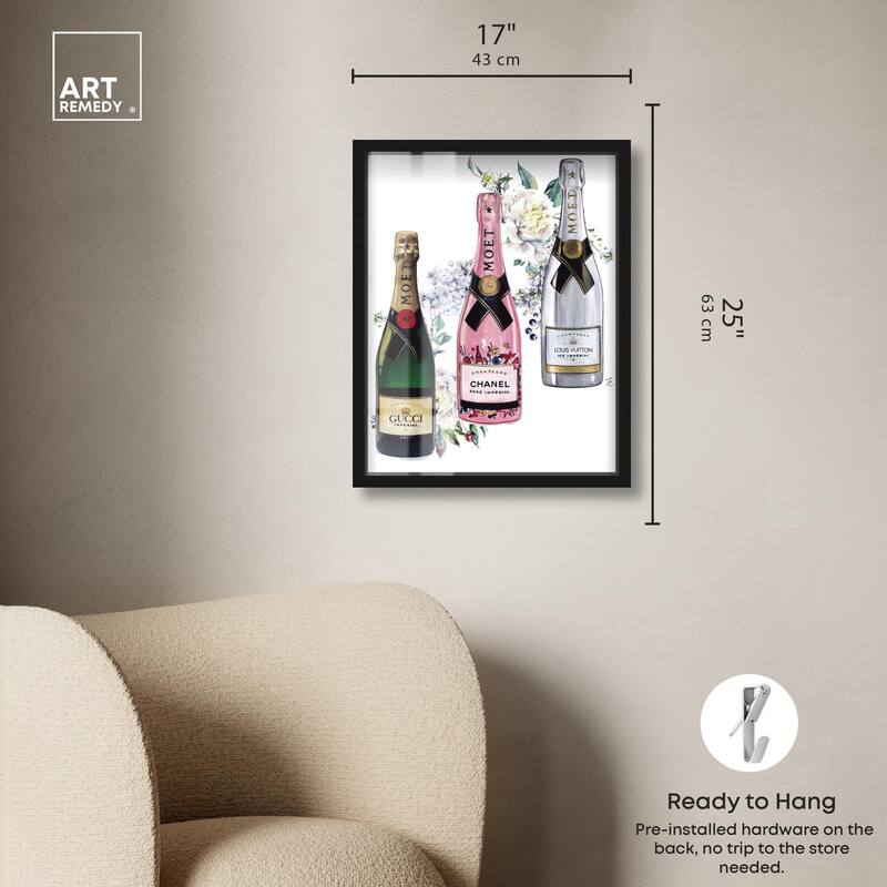 Doll Memories - Champagne Floral Shadowbox by Art Remedy
