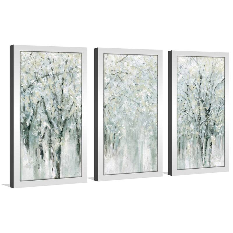 "Winter Mist" by Carol Robinson 3 Piece Print on Acrylic