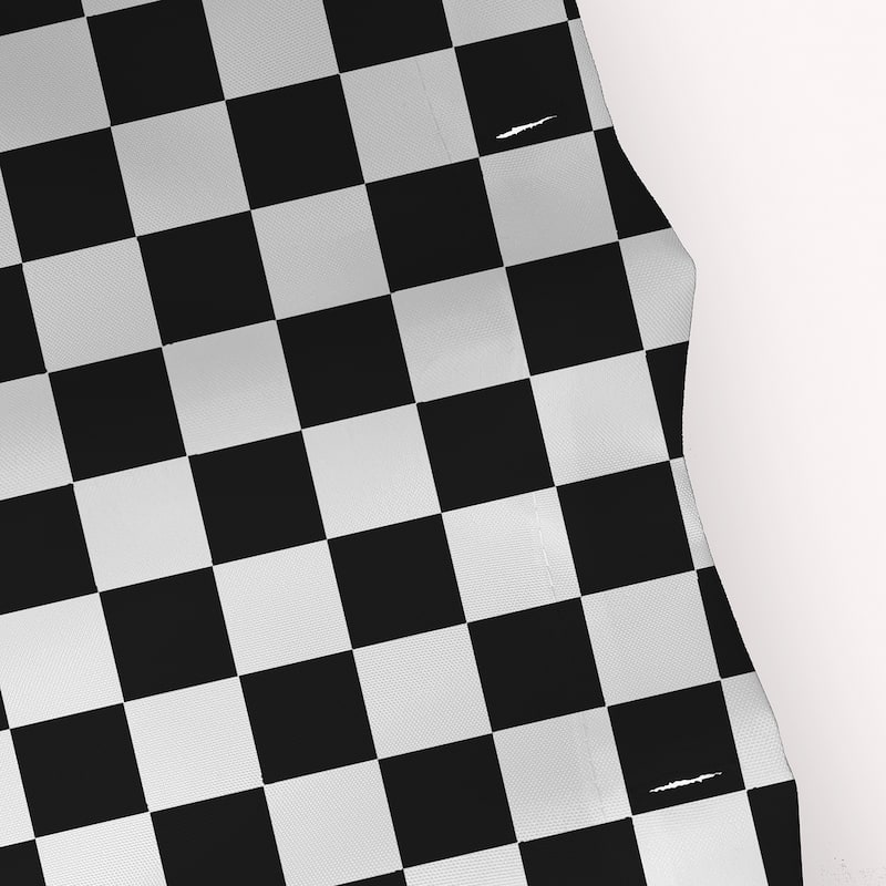 Halloween Spooky Checks Shower Curtain