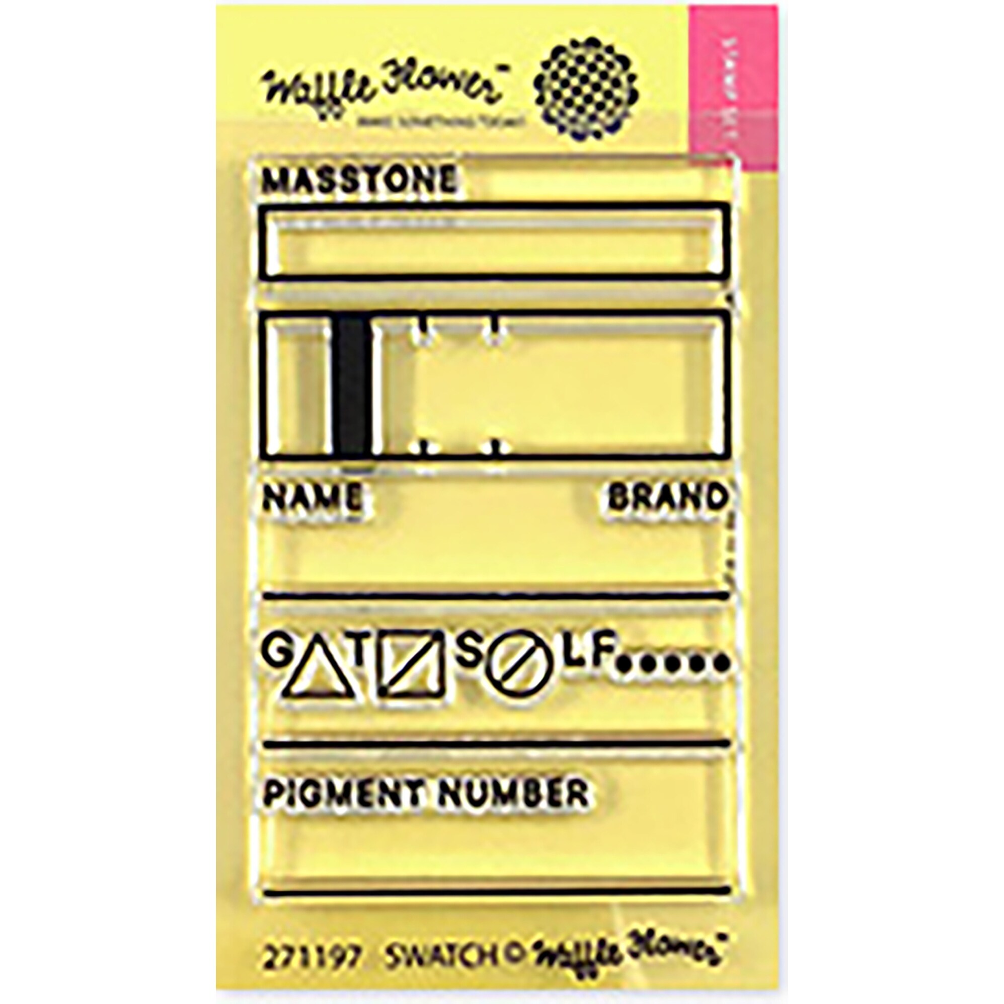 Find It Trading Clear Stamp 2/"x3/"-music Series