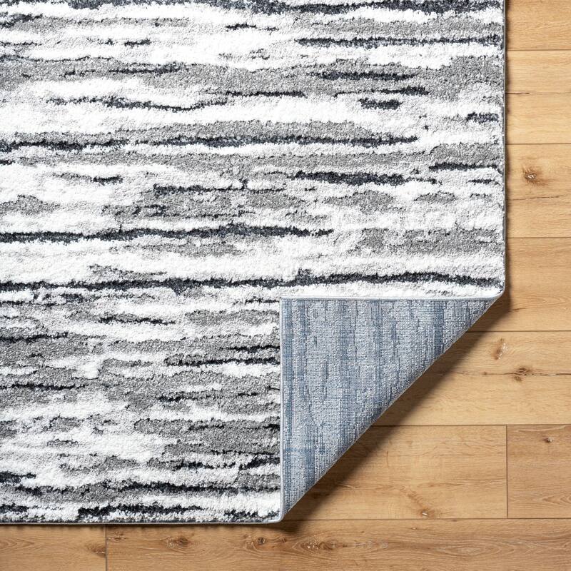 Livabliss Transitional Portofino Stripe Area Rug