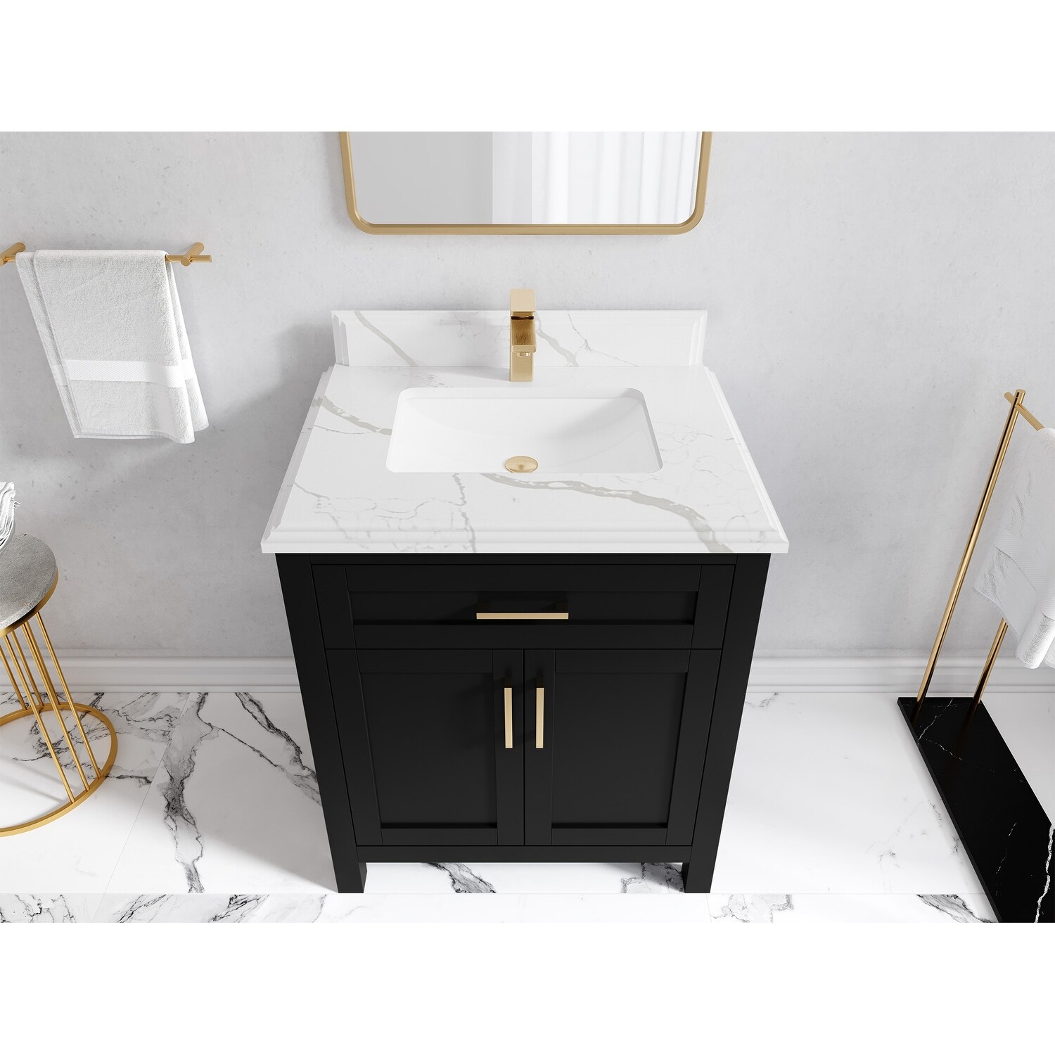 Willow Collections 30 in. W x 22 in. D Cambridge Single Sink Bathroom Vanity with Countertop
