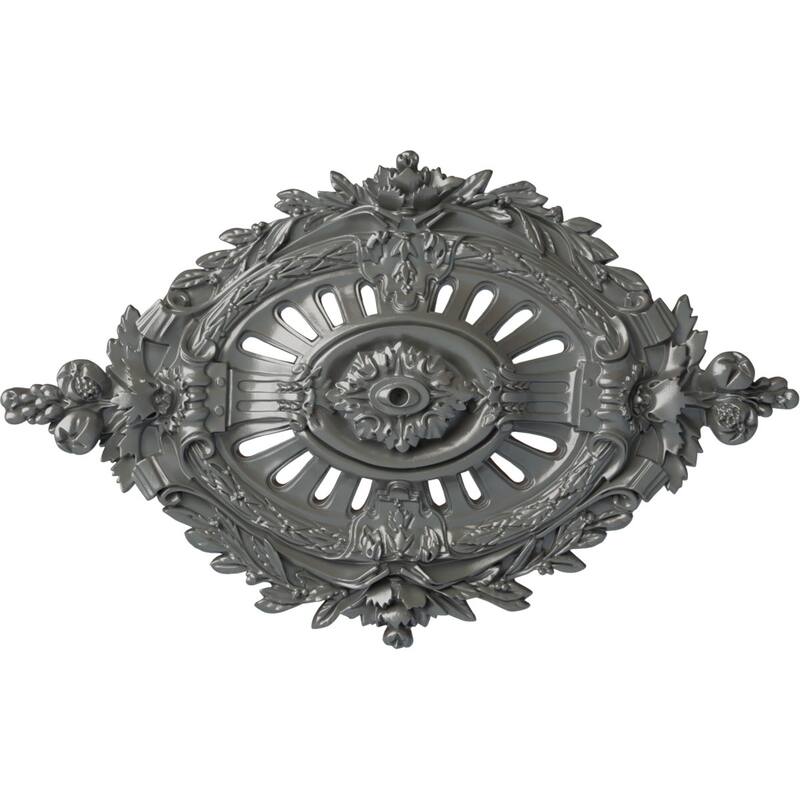 35 7/8"W x 22 1/2"H x 4 3/8"P Antonio Ceiling Medallion