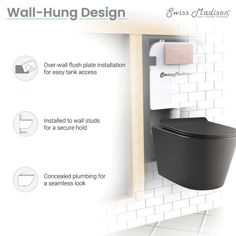 Calice Wall-Hung Round Toilet Bowl