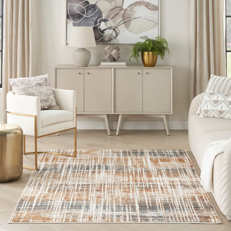 Nourison Illusion Indoor only Abstract Area Rug
