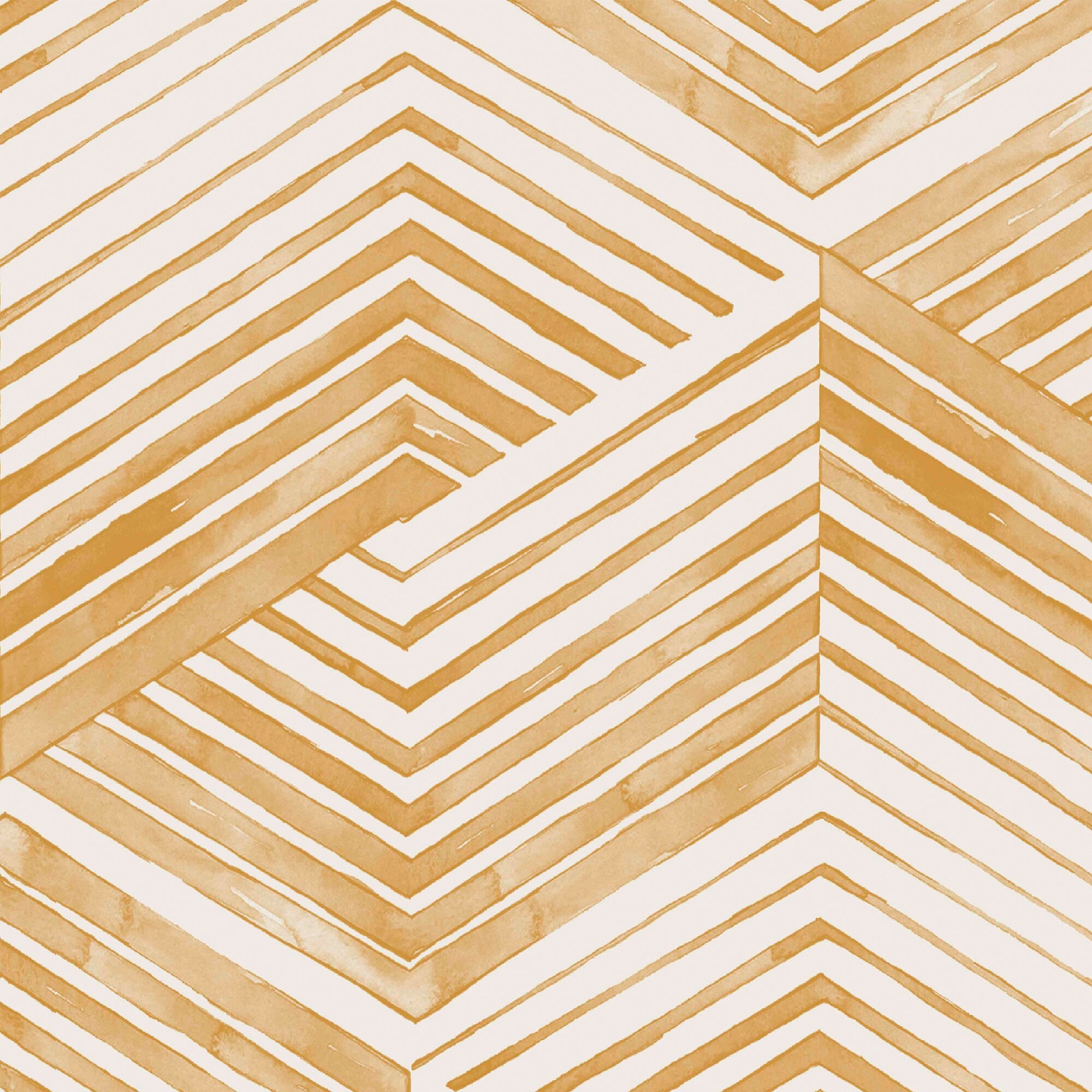 geo yellow wallpaper