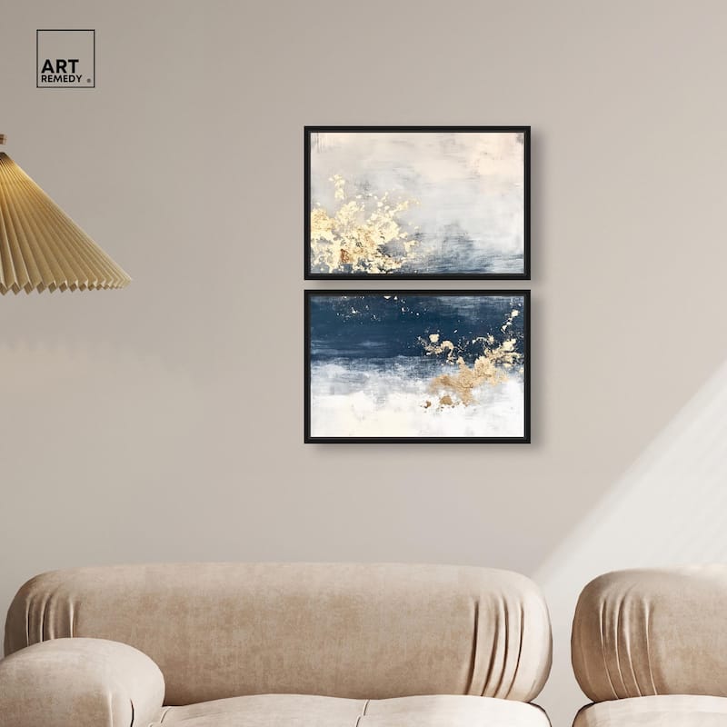 Inner Cosmos I Canvas Set of 2 by Art Remedy