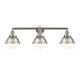 Option Matte White / Brushed Satin Nickel